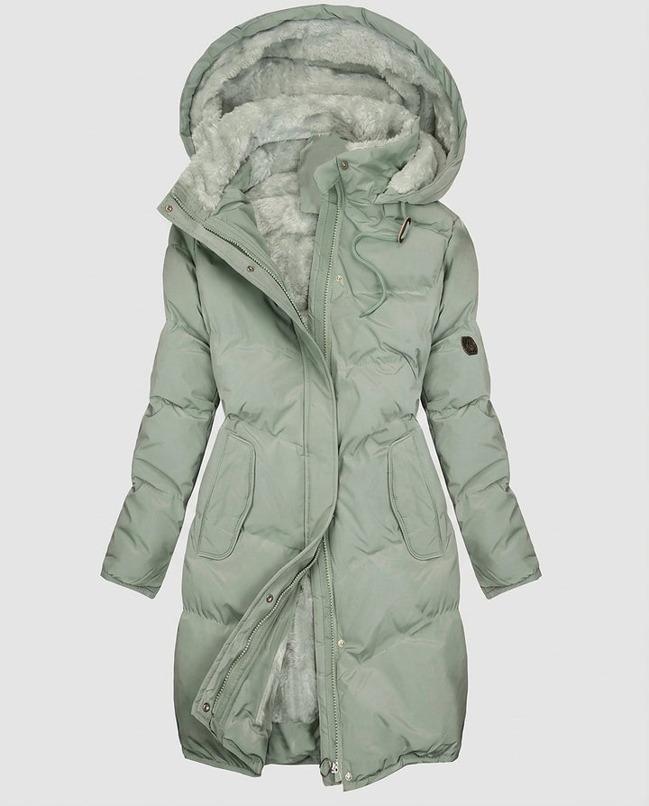 Women’s Quilted Jacket with Plush Lining - Front [Lystr 6a995b82a2df0539741c0595:front]