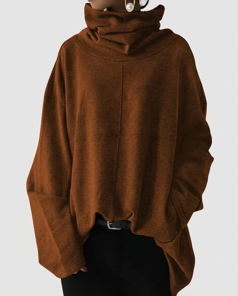 Women’s Sweater with High Collar - Front [Lystr 6a9960b4a67f50e1cd3c50ec:front]