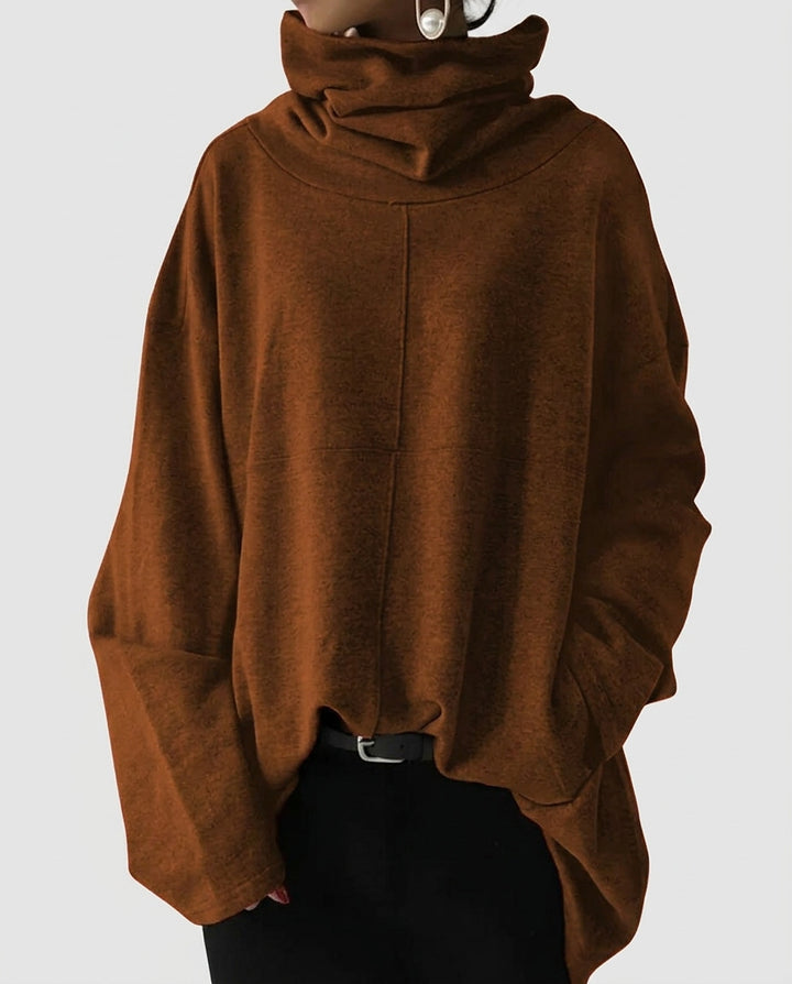 Women’s Sweater with High Collar - Front [Lystr 6a9960b4a67f50e1cd3c50ec:front]