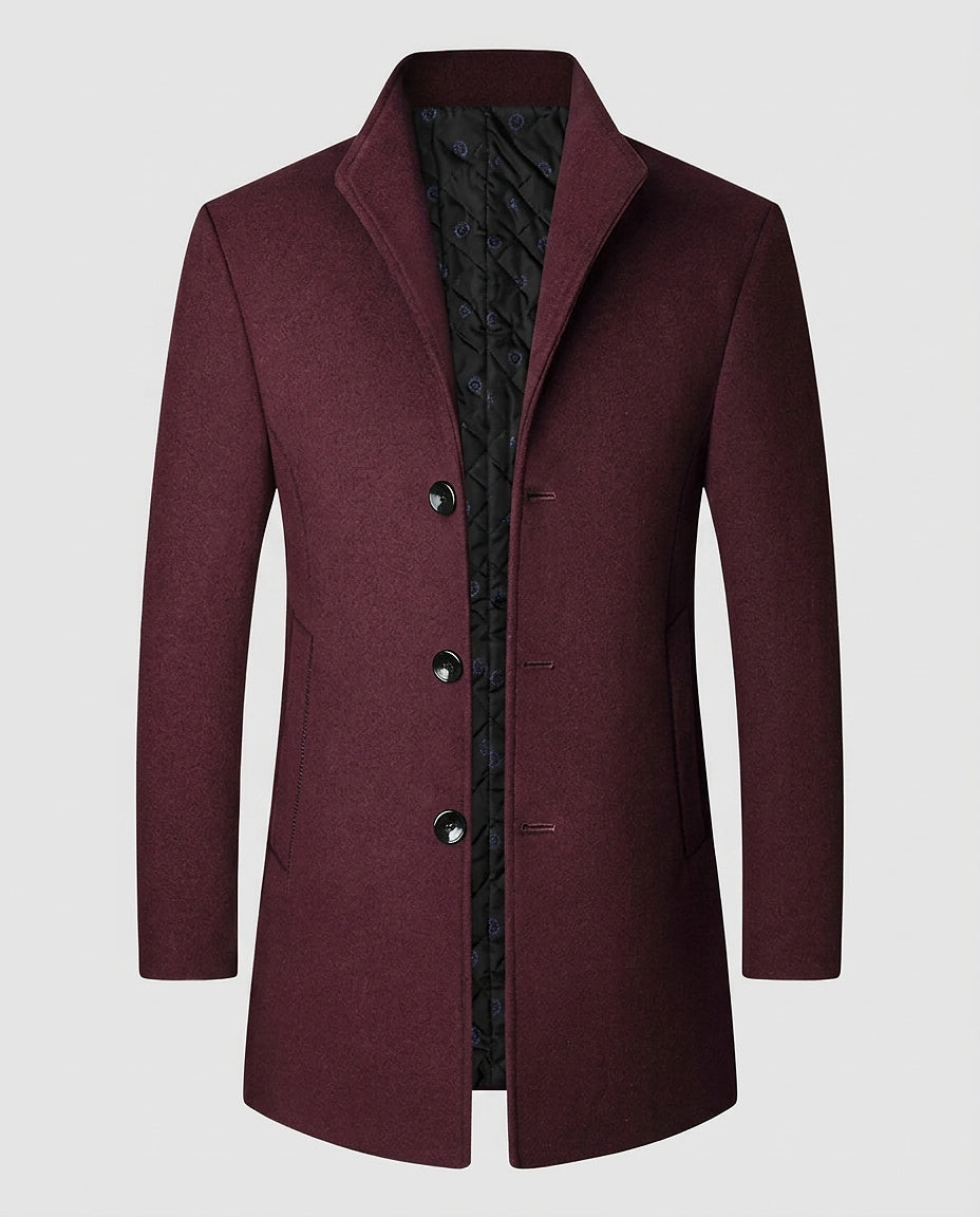 Men’s Jacket with Buttons - Front [Lystr 6a996250477266cd33aeb9df:front]