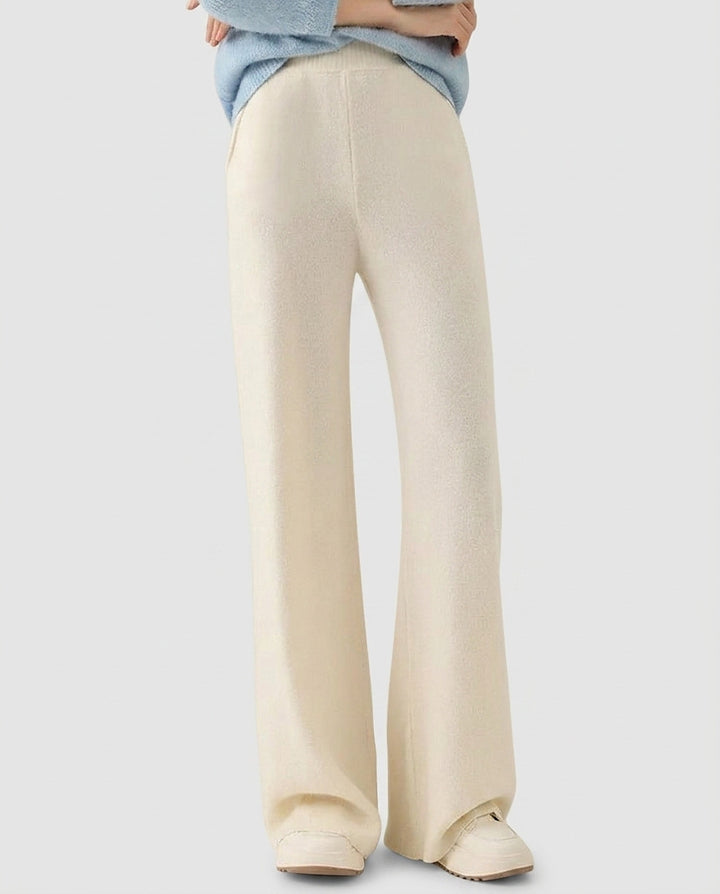 Women’s Wide-Leg Pants with Side Pockets - Front [Lystr 6a996405ab5f8d91f4cef6a6:front]
