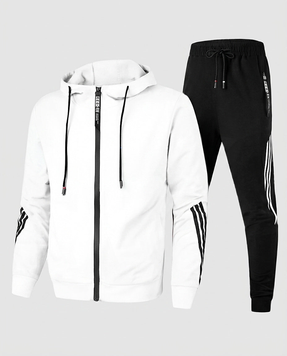 Men's Two-piece  Set with Jacket and Pants - Front [Lystr 6a9966d10020035c7f1d484a:front]