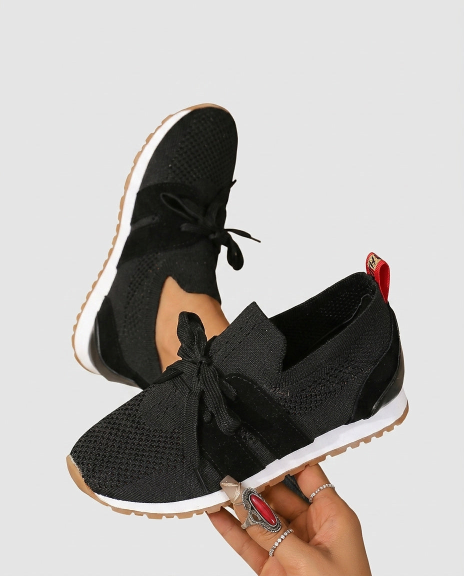 Women | Lace-up shoes with perforated panels - Front [Lystr 6a9967070020035c7f1d4862:front]