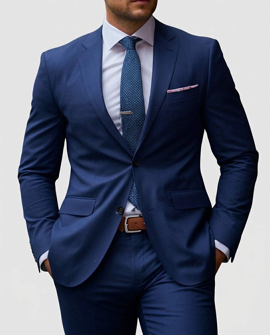 Men | Suit with jacket and matching trousers - Front [Lystr 6a9967850c146a178edd4158:front]