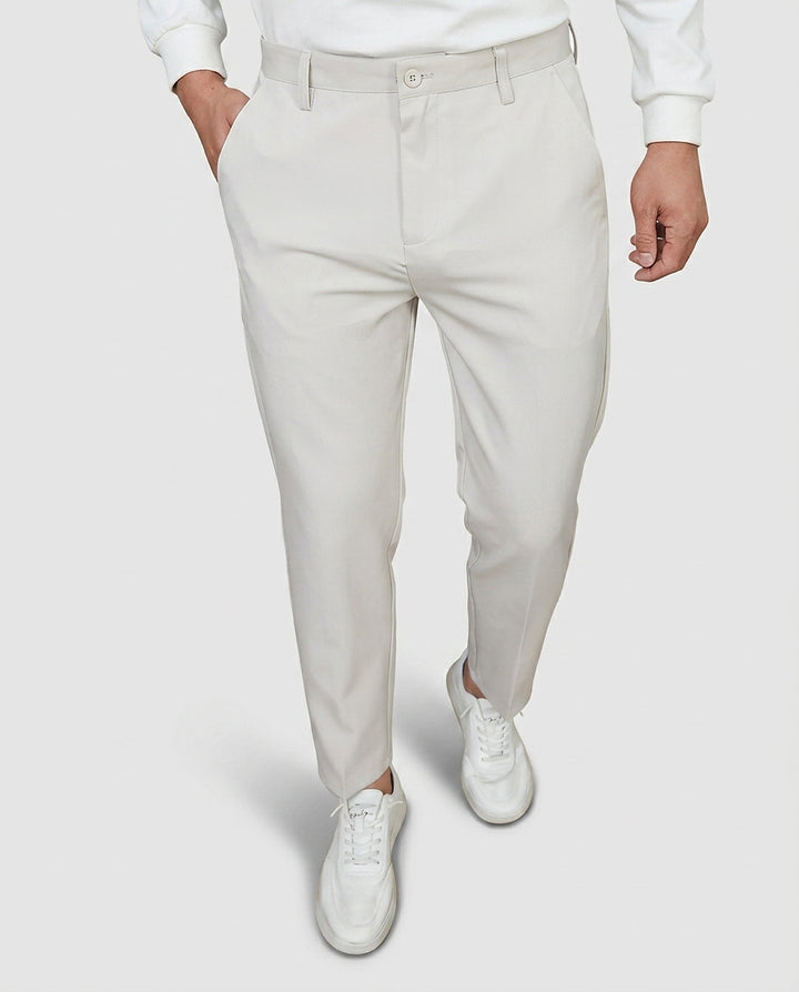 Men | Casual trousers with straight fit - Front [Lystr 6a996884ab5f8d91f4cef6d0:front]