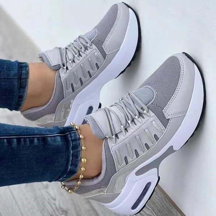 Women’s Layered Mesh Platform Sneakers