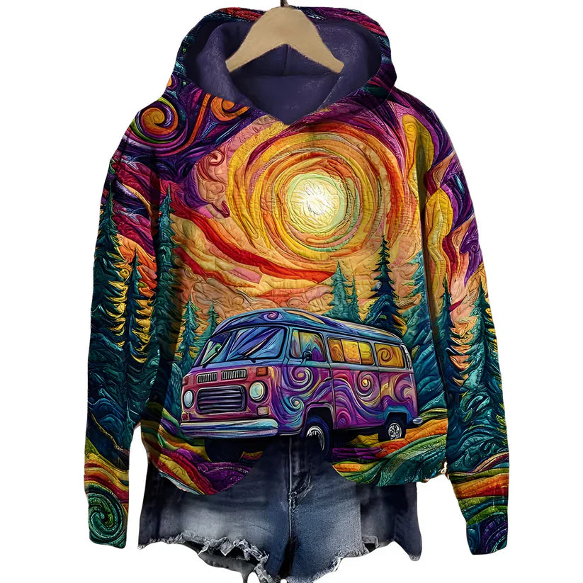 Women’s Hoodie with Graphic Print