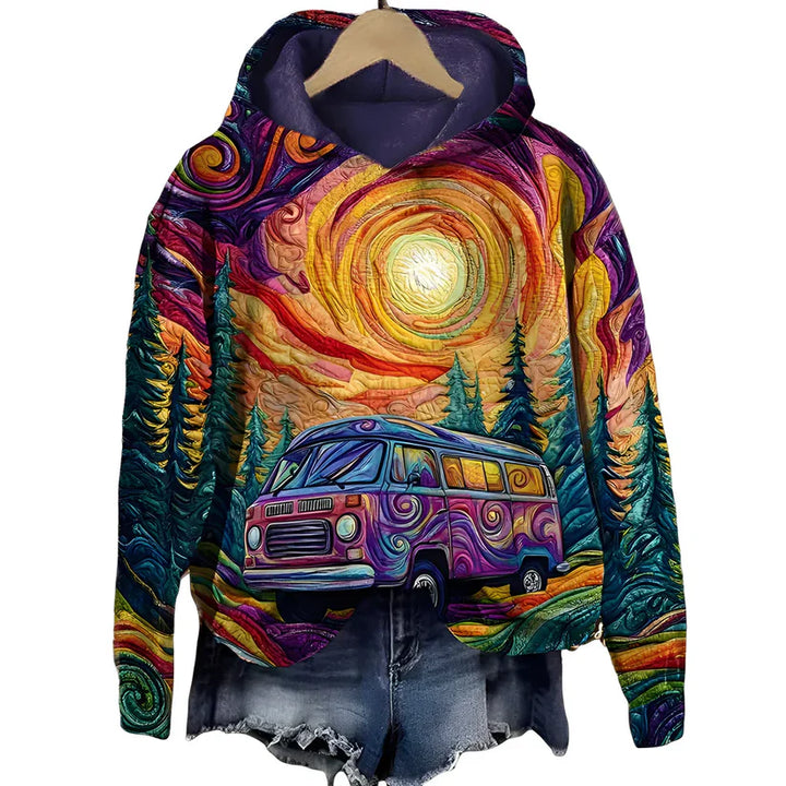 Women’s Hoodie with Graphic Print