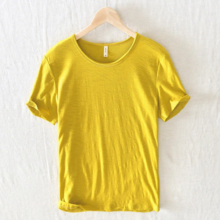 Men’s Crew Neck T-Shirt with Short-Sleeves