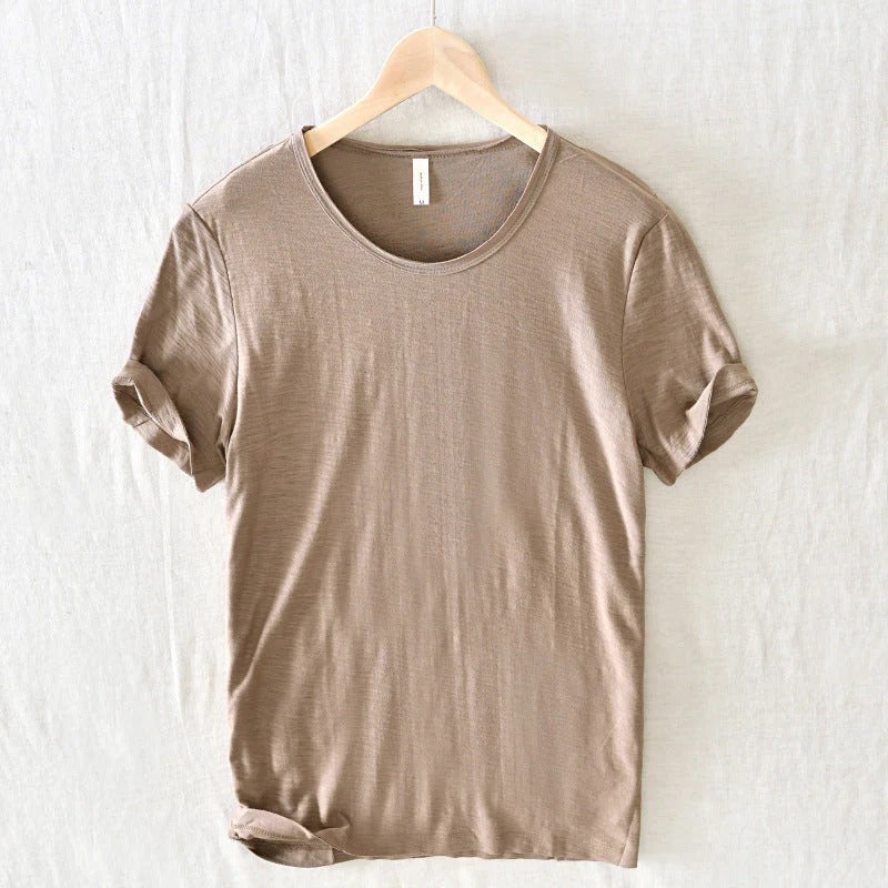 Men’s Crew Neck T-Shirt with Short-Sleeves