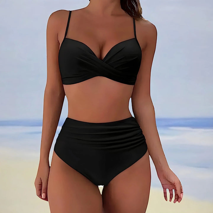 Women's Twist-Front Two-Piece Bikini Set