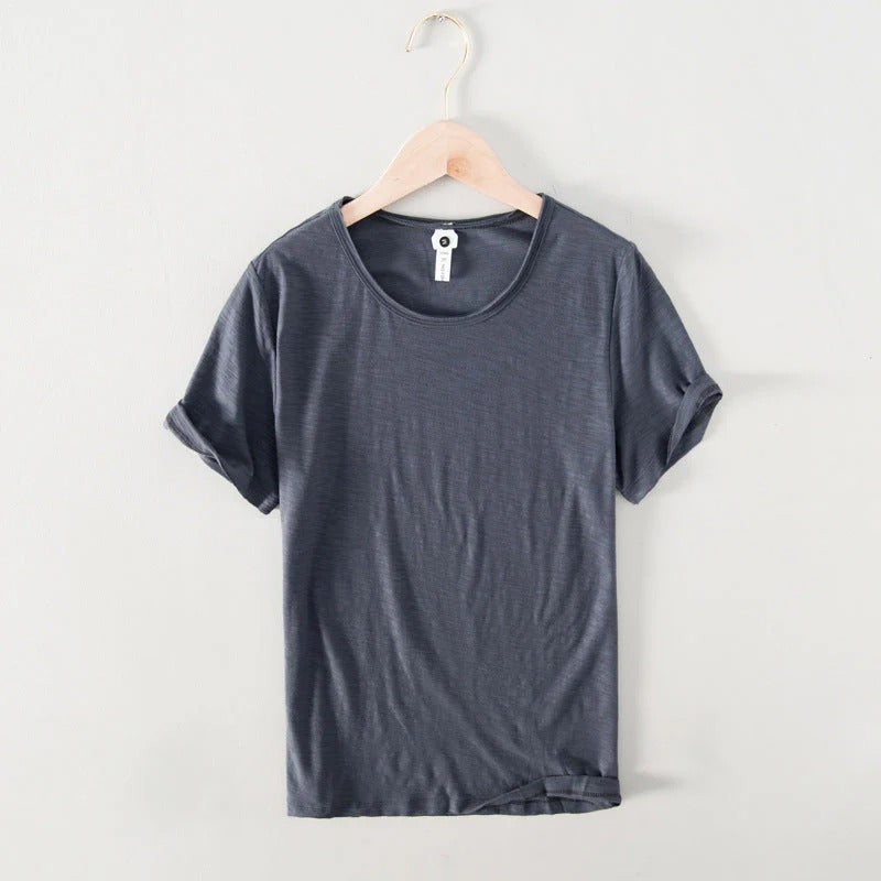 Men’s Crew Neck T-Shirt with Short-Sleeves