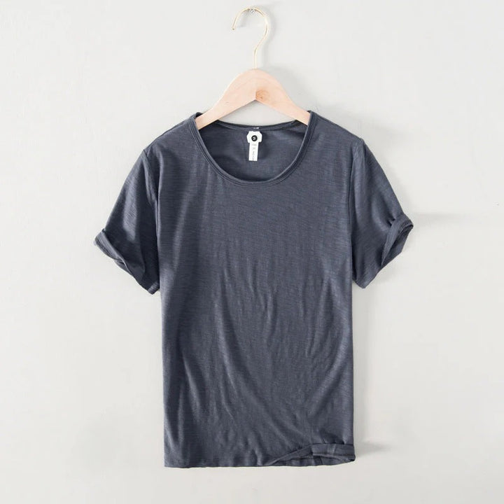 Men’s Crew Neck T-Shirt with Short-Sleeves
