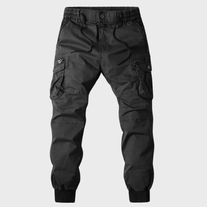 Men’s Cargo Joggers with Drawstring
