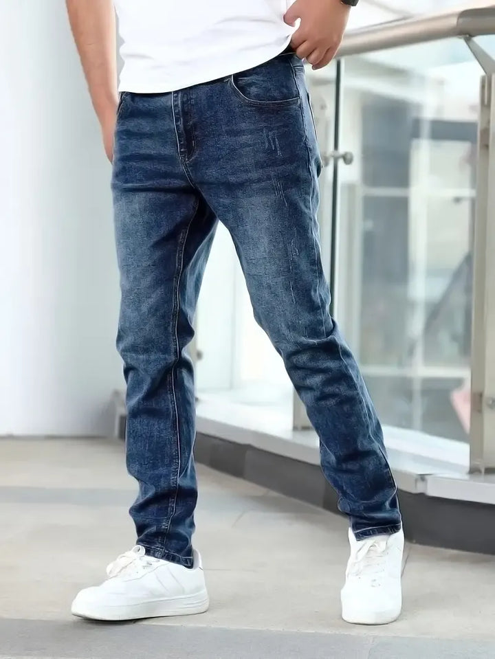 Men’s Slim-Fit Denim Jeans