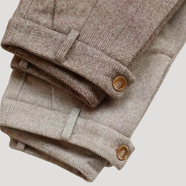 Men’s Diagonal Weave Trousers