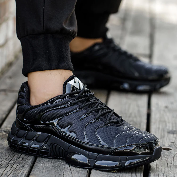 Men's Low-Top Multi-Textured Sneakers