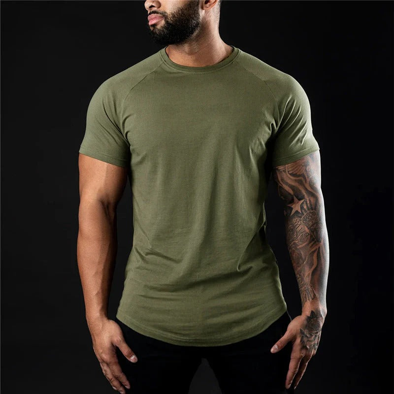 Men’s Slim-Fit Raglan Sleeve T-Shirt