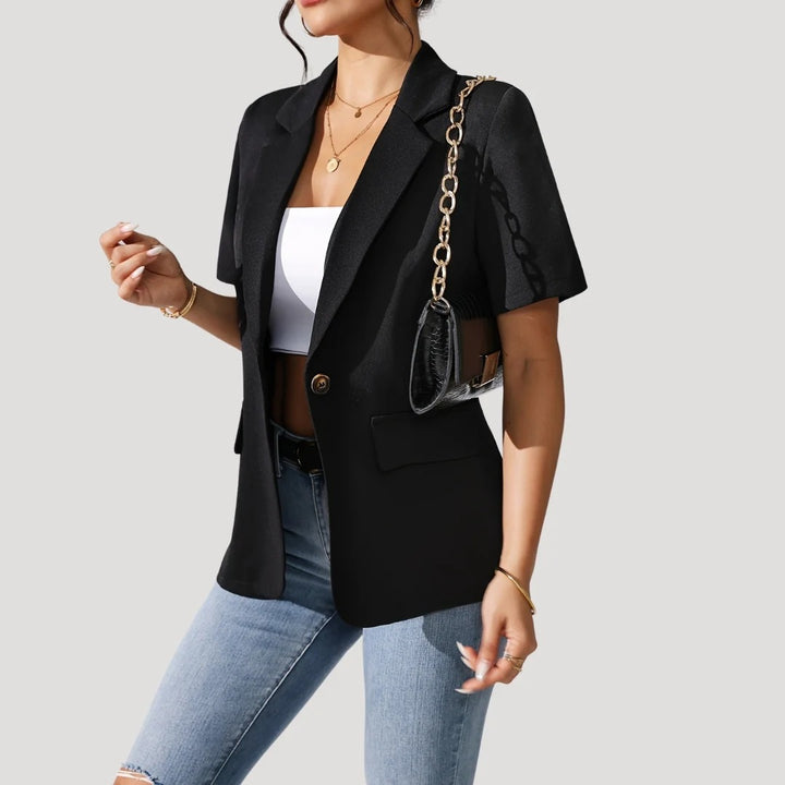 Women’s Short-Sleeve Blazer