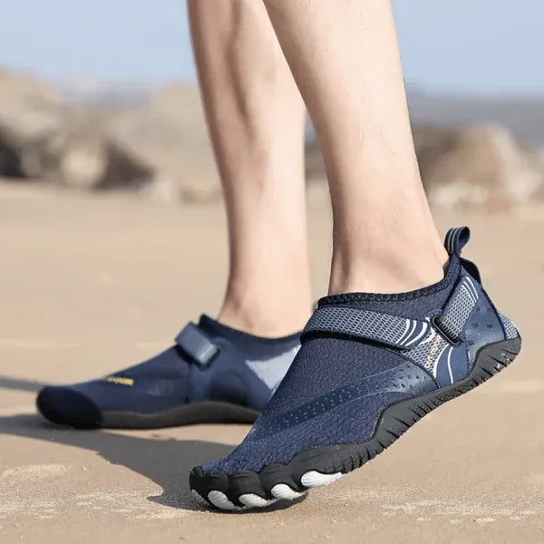 Low-Profile Aqua Shoes with Adjustable Strap for Men and Women