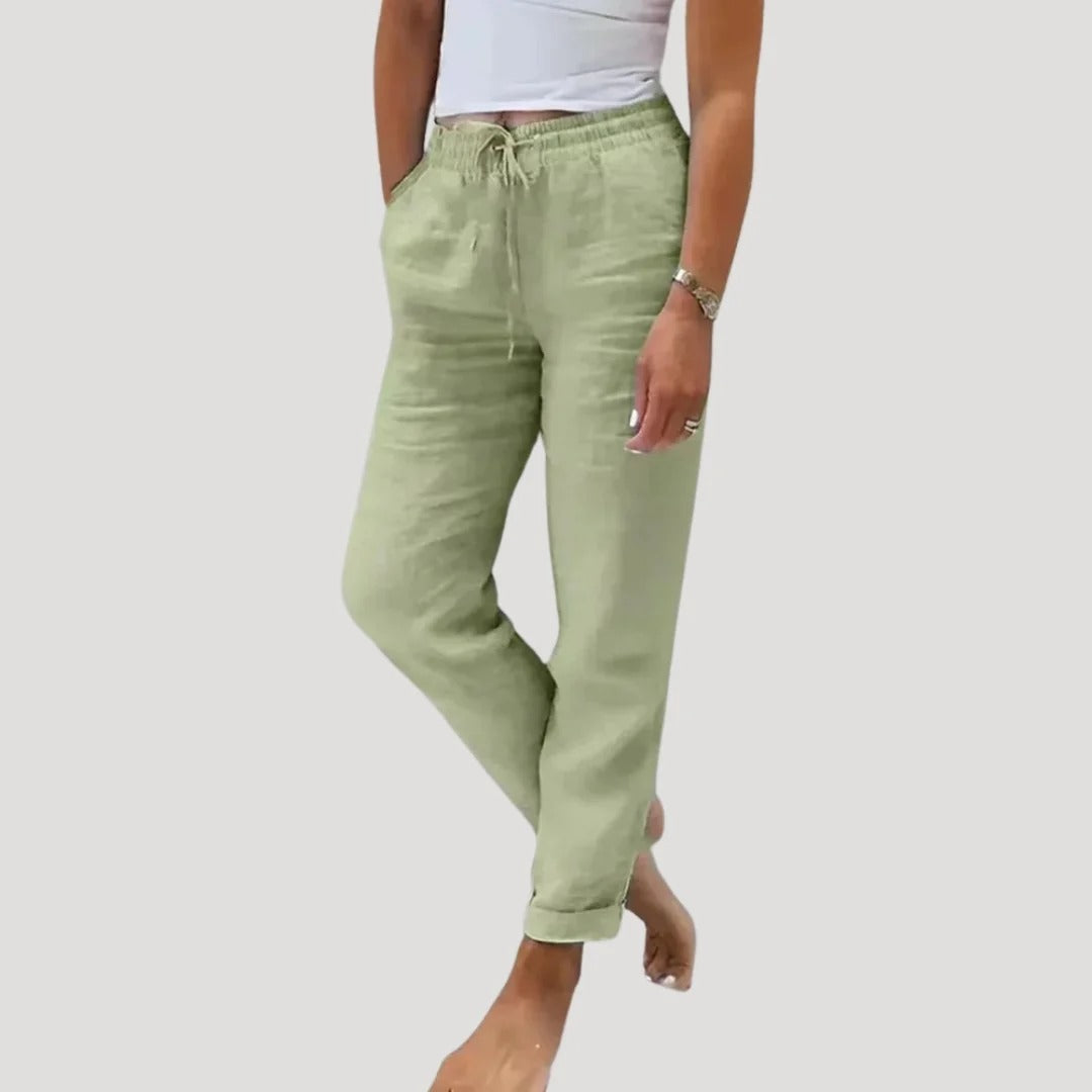 Women’s Drawstring Waist Trousers