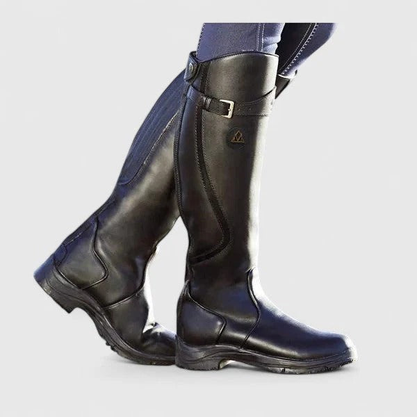 Women’s Knee-High Buckle Boots