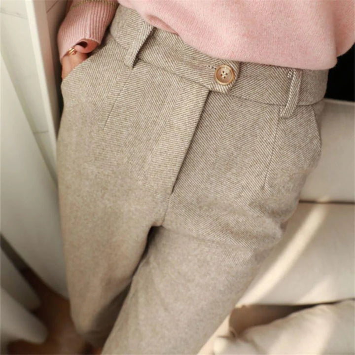 Men’s Diagonal Weave Trousers