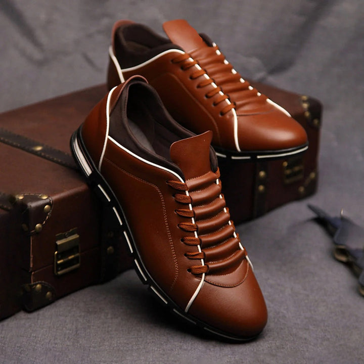 Men’s Low-Profile Lace-Up Sneakers