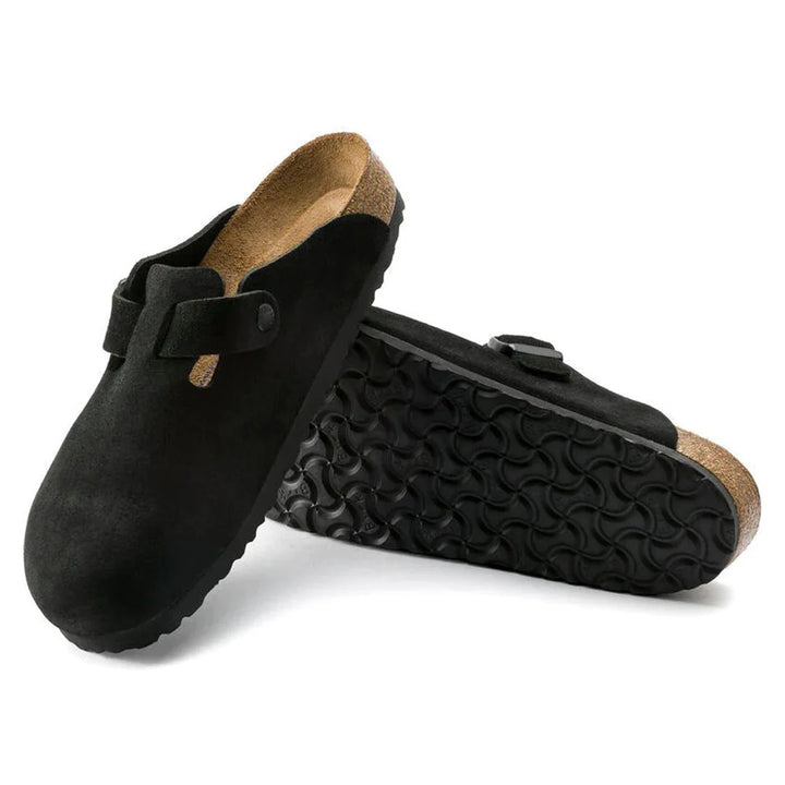 Men’s Suede Slip-On Clogs