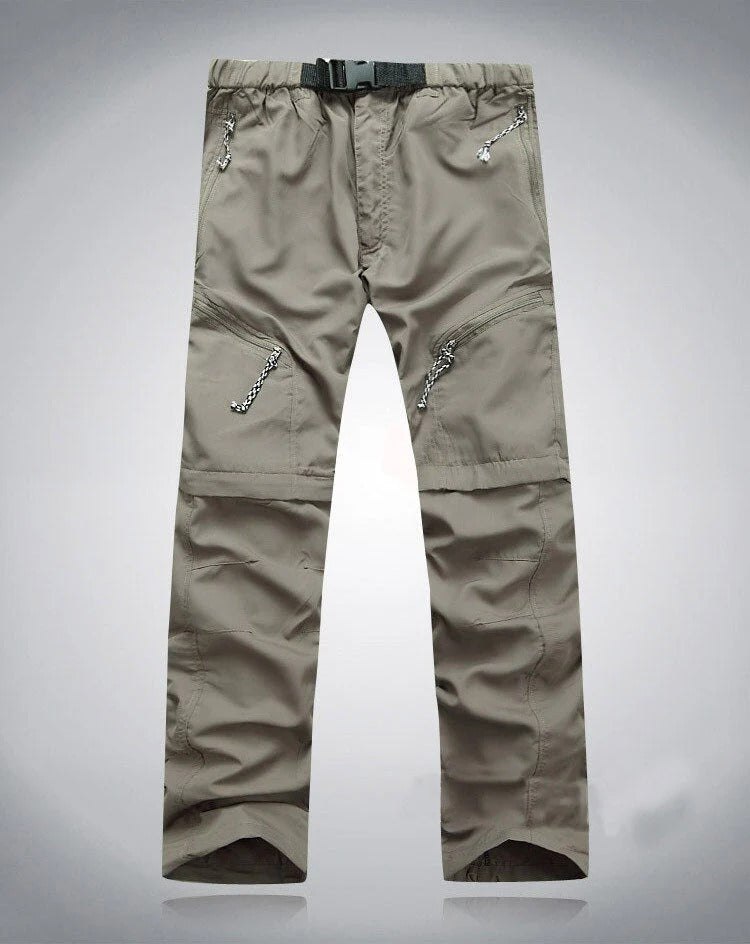 Men’s Multi-Pocket Convertible Trousers