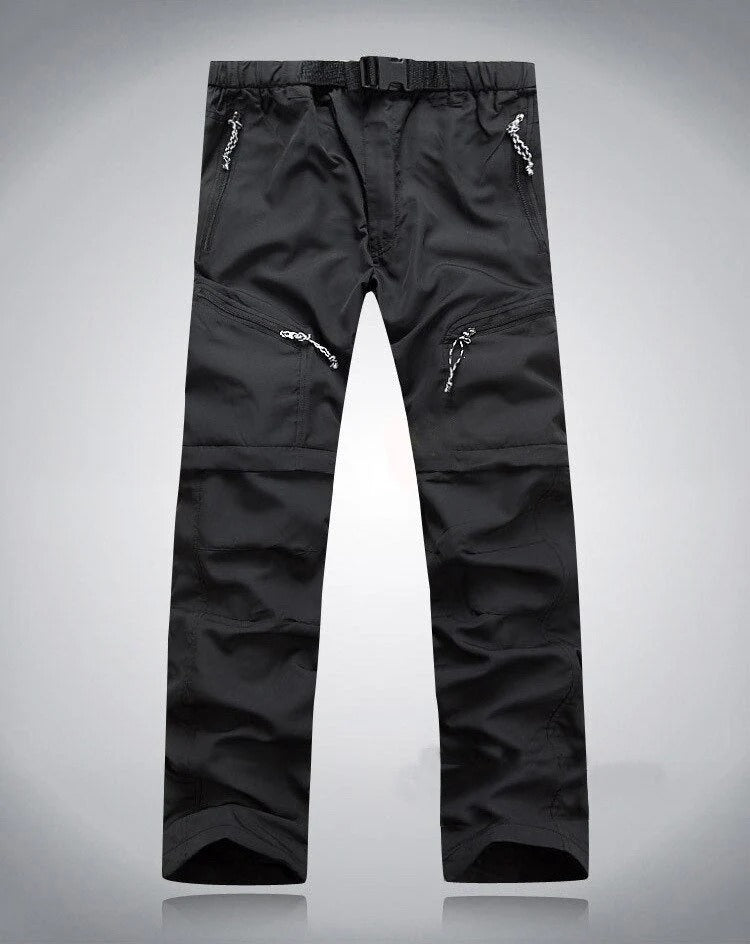 Men’s Multi-Pocket Convertible Trousers
