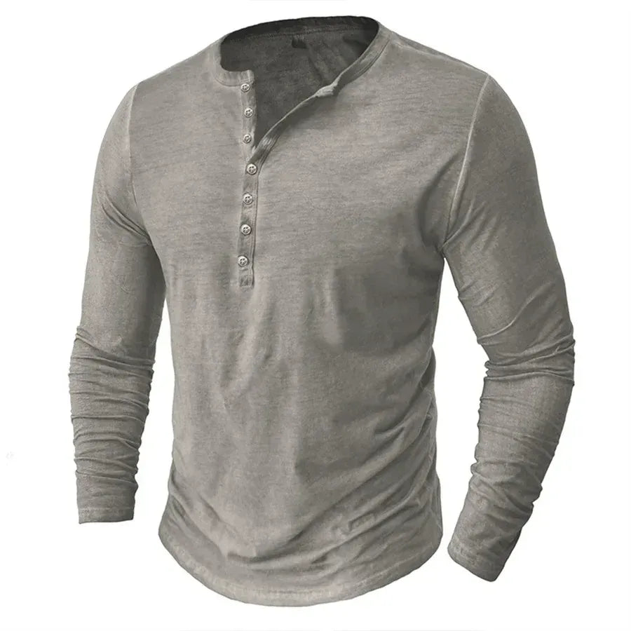 Men’s Long-Sleeve Slim-Fit Shirt