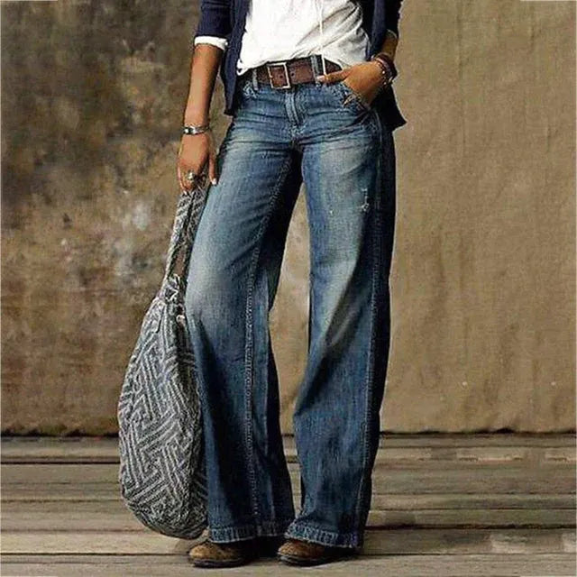 Women’s Wide-Leg Denim Jeans