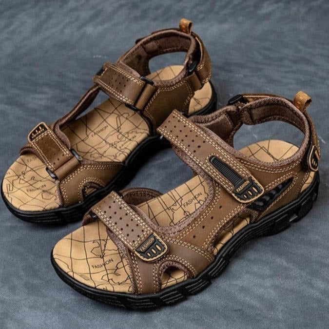 Men’s Multi-Strap Open-Toe Sandals