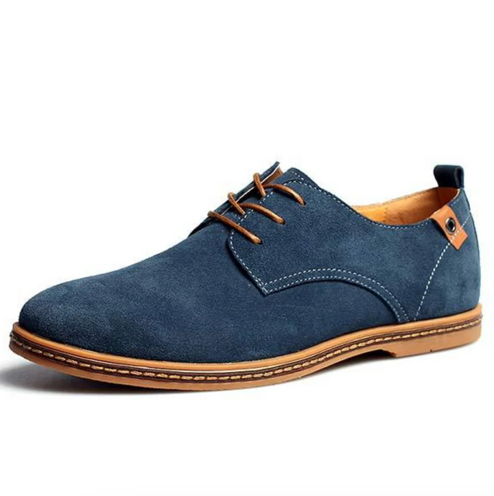 Men’s Suede Lace-Up Shoes
