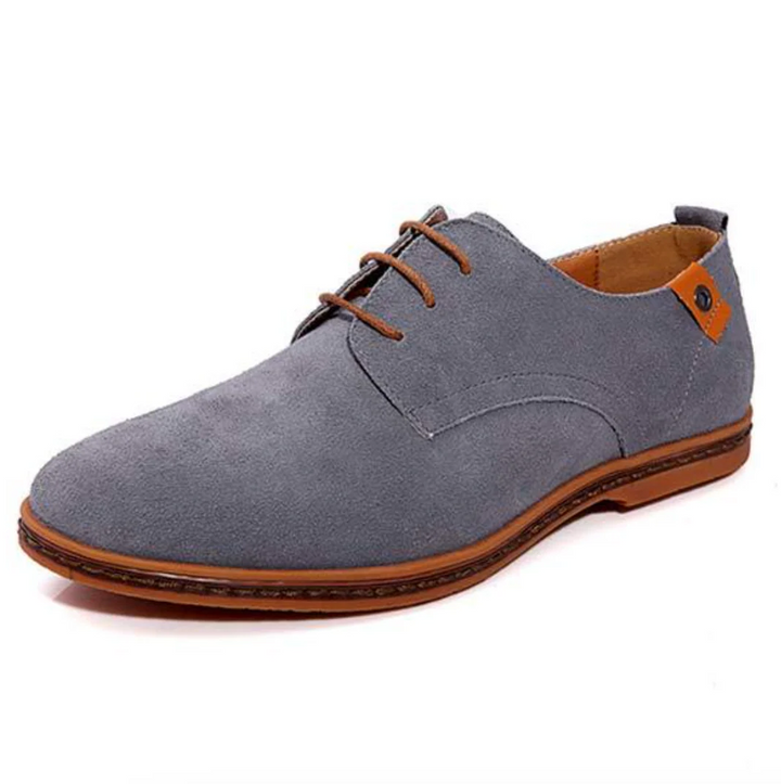 Men’s Suede Lace-Up Shoes