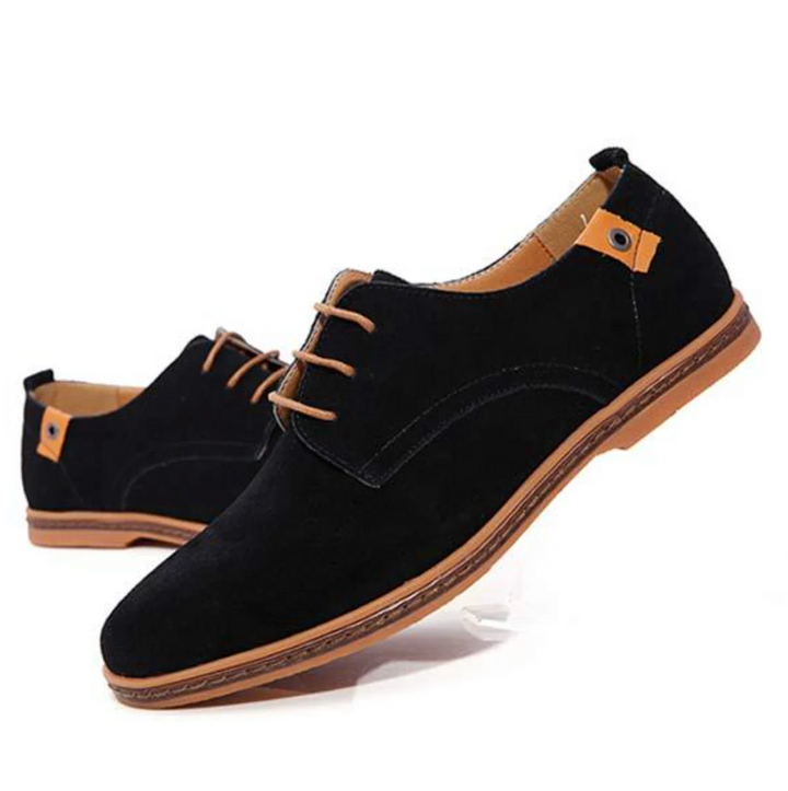 Men’s Suede Lace-Up Shoes