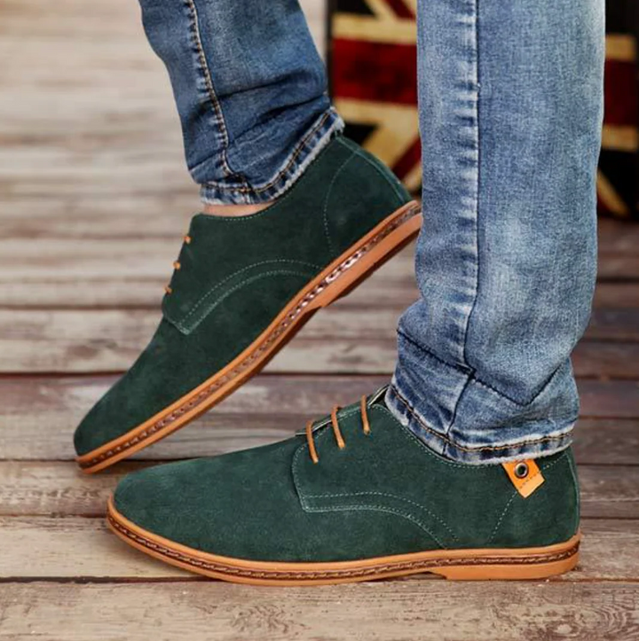 Men’s Suede Lace-Up Shoes