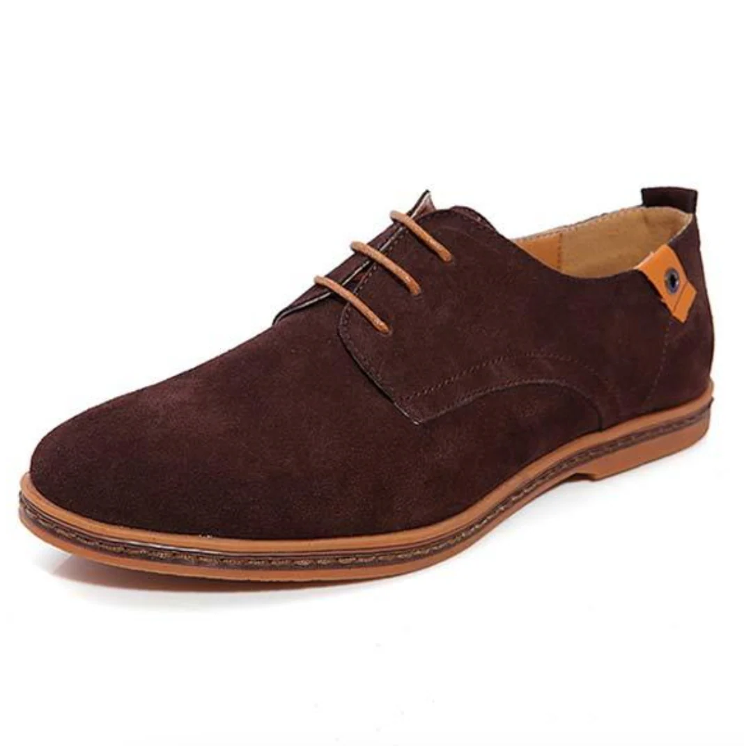 Men’s Suede Lace-Up Shoes