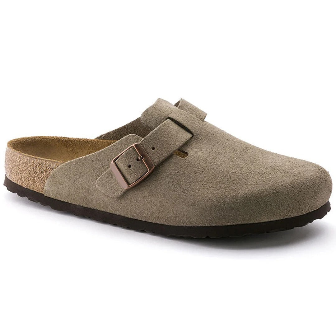Men’s Suede Slip-On Clogs