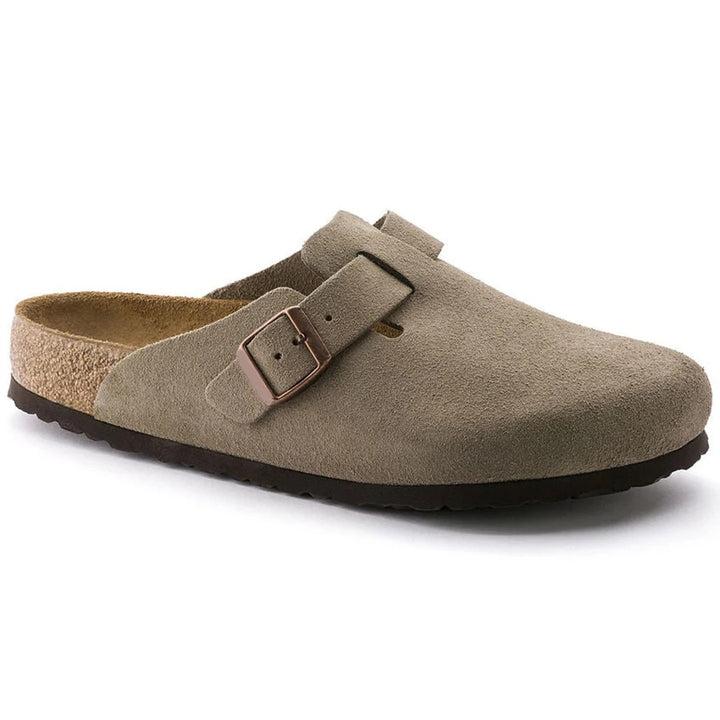 Men’s Suede Slip-On Clogs