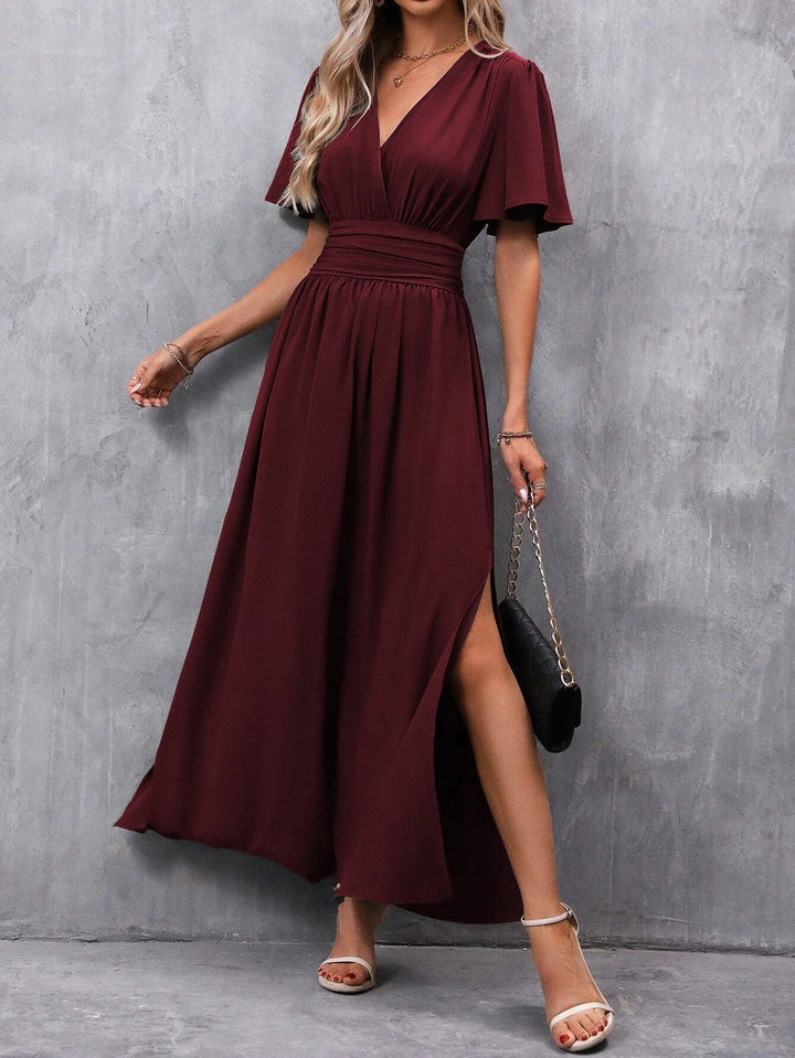 Women's Maxi Dress with Side Slit
