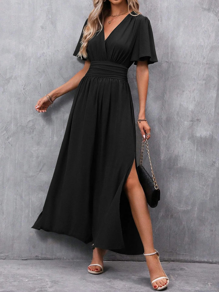 Women's Maxi Dress with Side Slit