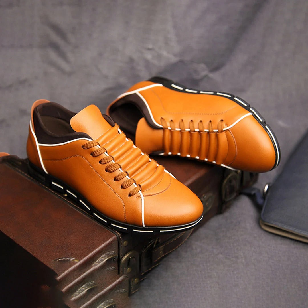 Men’s Low-Profile Lace-Up Sneakers