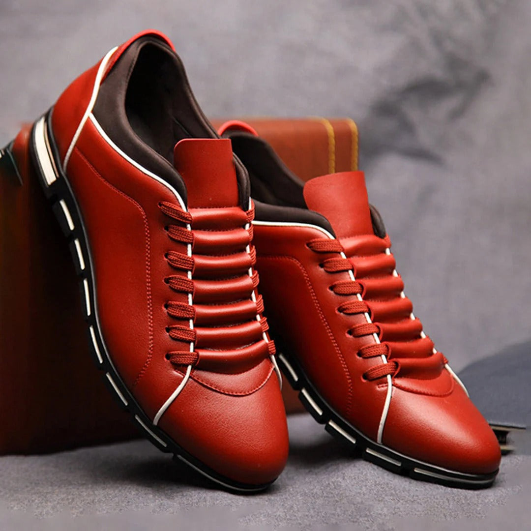 Men’s Low-Profile Lace-Up Sneakers
