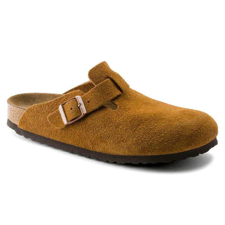 Men’s Suede Slip-On Clogs