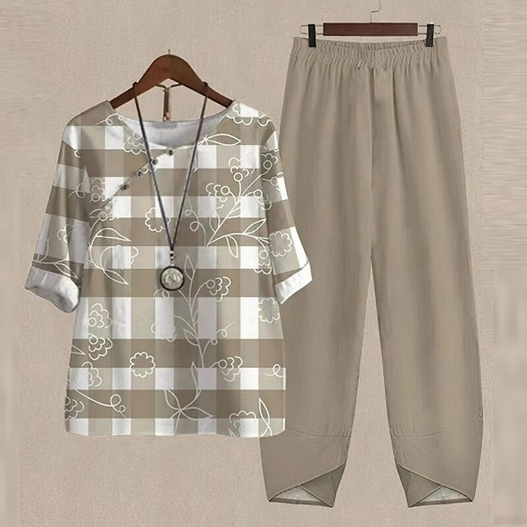 Women’s Graphic Two-Piece Set