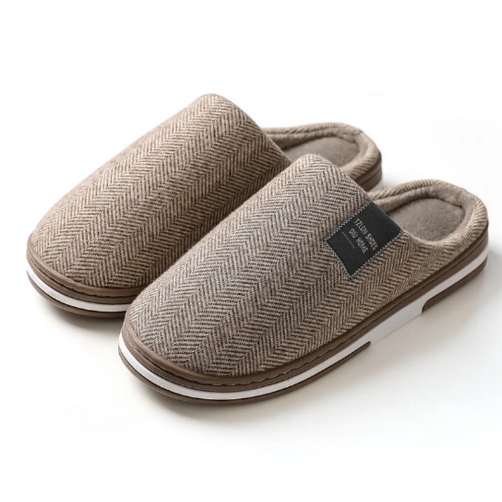 Men’s Slip-On Textured Slippers