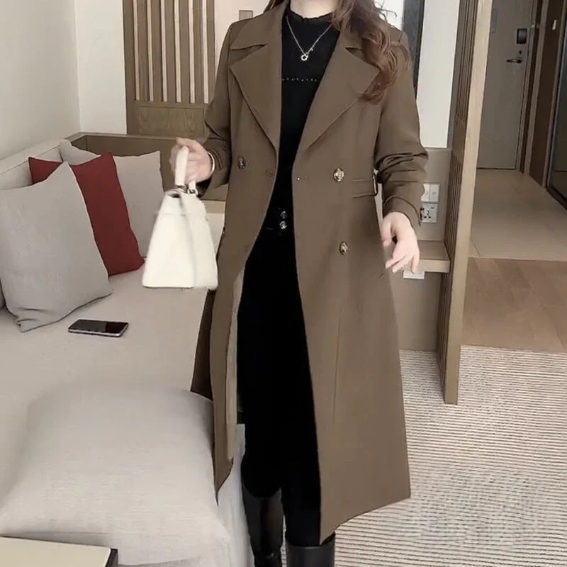 Women’s Midi-Length Trench Coat