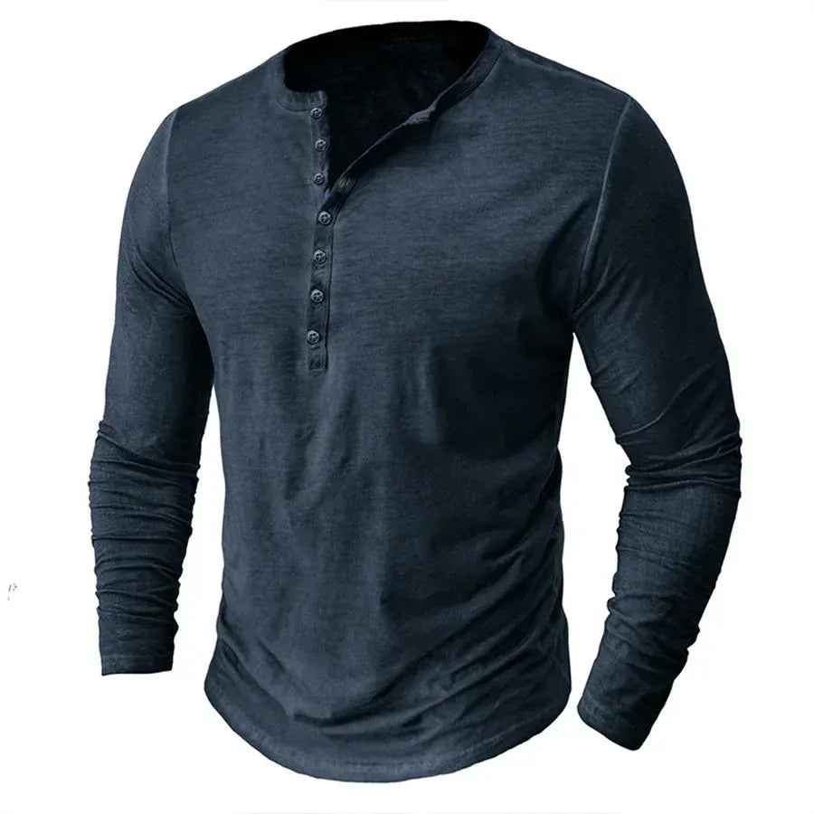 Men’s Long-Sleeve Slim-Fit Shirt